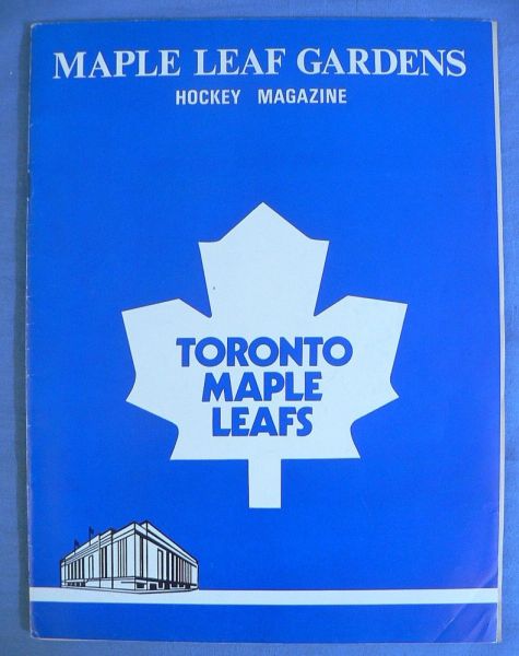 P70 1971 Toronto Maple Leafs